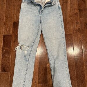 Madewell Light Blue Straight Leg Jeans